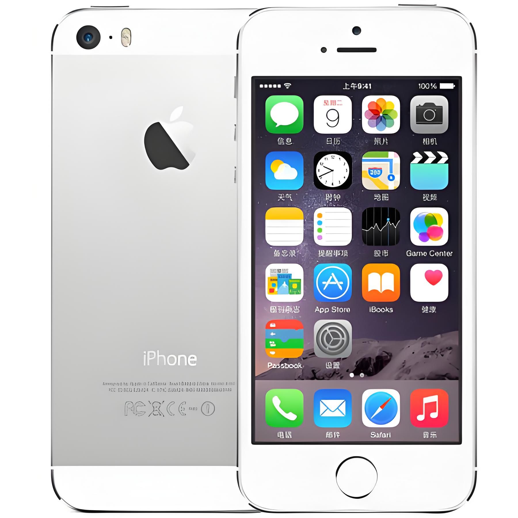 Apple iPhone 5s 16 Go Argent - Bon état sur Rakuten
