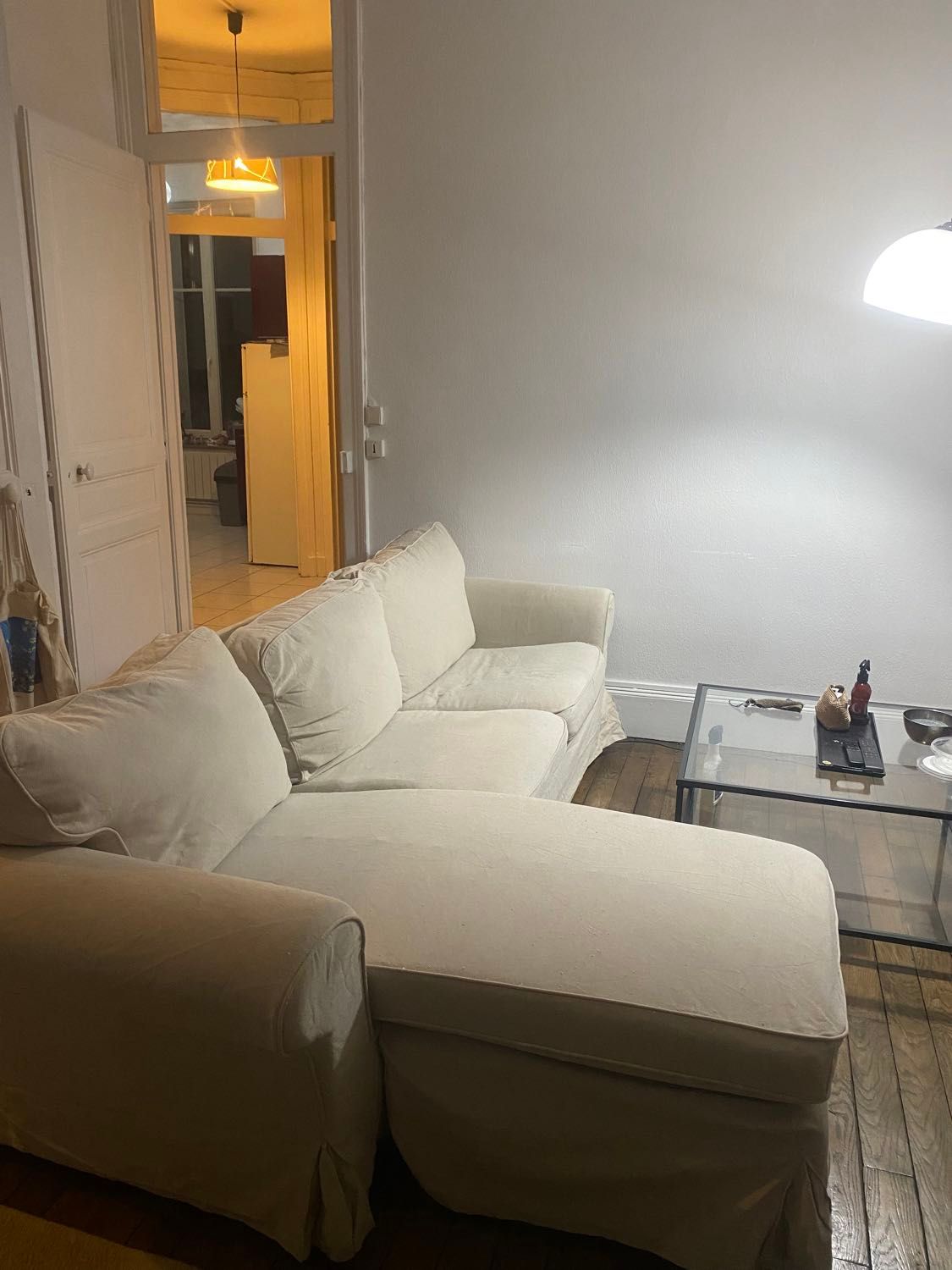 Acheter Canapé d'angle IKEA Bon état - 250,00 € Canapé d'angle IKEA Bon état - reconditionné disponible sur Rakuten