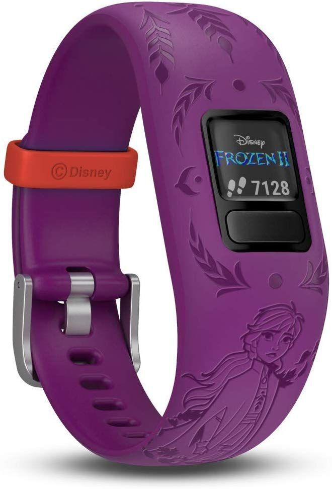 Garmin vívofit jr 2 - Disney Frozen 2 Anna - Tracker d'activités avec bracelet - silicone - taille du poignet : 130-175 mm - Bluetooth - 17.5 g