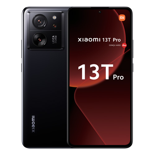 13T Pro (dual sim) 512 Go noir reconditionné Reconditionné - Xiaomi reconditionné disponible sur Recommerce