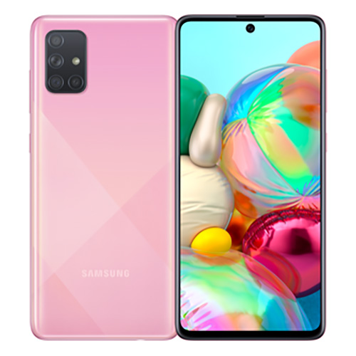 Galaxy A71 (dual sim) 128 Go rose reconditionné Reconditionné - Samsung reconditionné disponible sur Recommerce