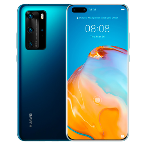 P40 Pro 128 Go bleu reconditionné Reconditionné - Huawei reconditionné disponible sur Recommerce