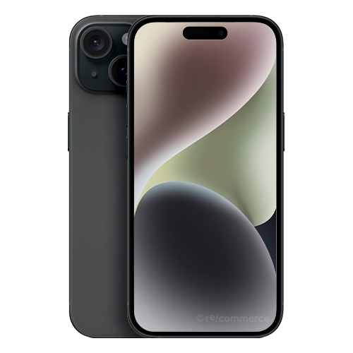 iPhone 15 128 Go noir reconditionné