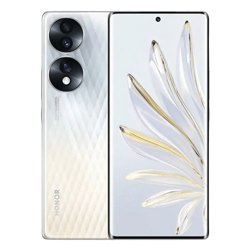 Honor 70 (dual sim) 128 Go argent reconditionné