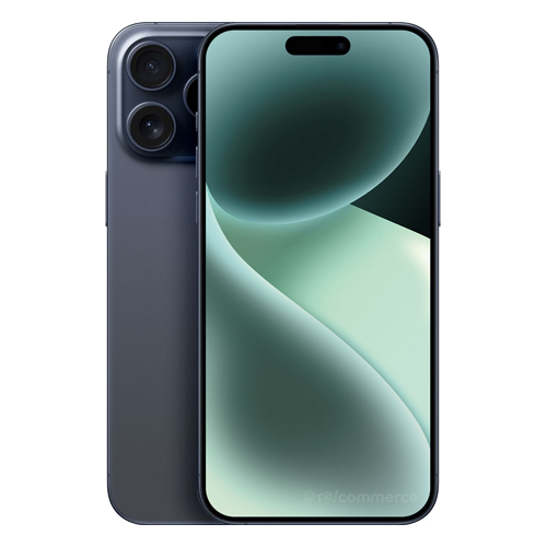 iPhone 15 Pro Max 256 Go titane bleu reconditionné Reconditionné - Apple reconditionné disponible sur Recommerce