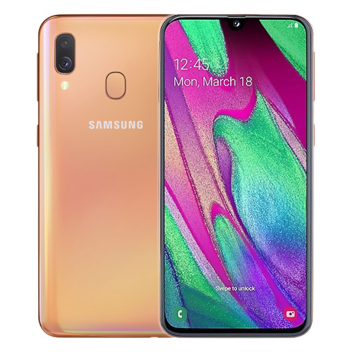 Galaxy A40 (dual sim) 64 Go corail reconditionné Reconditionné - Samsung reconditionné disponible sur Recommerce