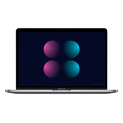 MacBook Pro 13"" (2020), M1, RAM 8 Go, SSD 256 Go, gris sidéral, QWERTY reconditionné