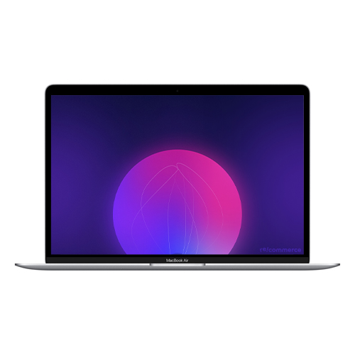 MacBook Air 13"" (2020), M1, RAM 8 Go, SSD 256 Go, argent, QWERTY reconditionné