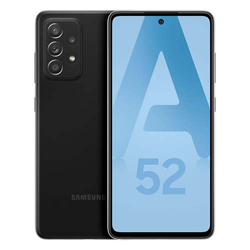 Galaxy A52 (mono sim) 256 Go noir reconditionné Reconditionné - Samsung reconditionné disponible sur Recommerce
