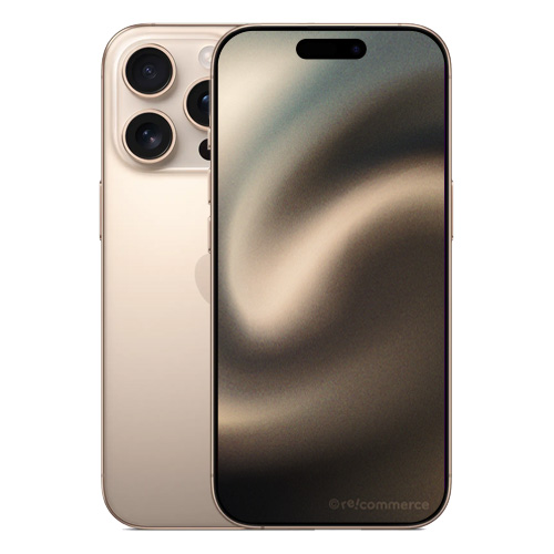 iPhone 16 Pro 128 Go titane sable reconditionné