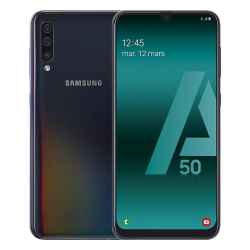 Galaxy A50 (dual sim) 128 Go noir reconditionné Reconditionné - Samsung reconditionné disponible sur Recommerce