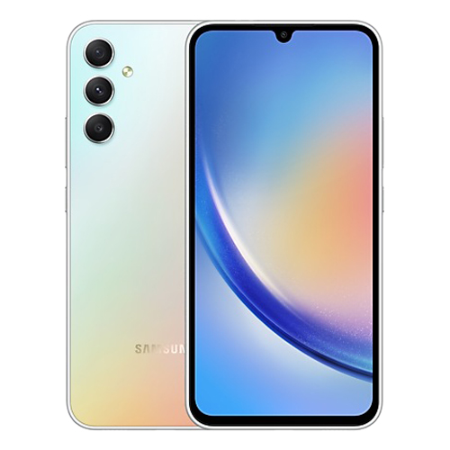 Galaxy A34 (dual sim) 128 Go blanc reconditionné Reconditionné - Samsung reconditionné disponible sur Recommerce