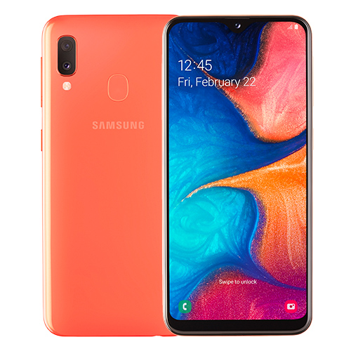 Galaxy A20e (dual sim) 32 Go orange reconditionné Reconditionné - Samsung reconditionné disponible sur Recommerce