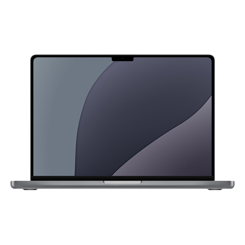 MacBook Pro 14"" (2023), M3, RAM 8 Go, SSD 512 Go, gris sidéral, QWERTY reconditionné