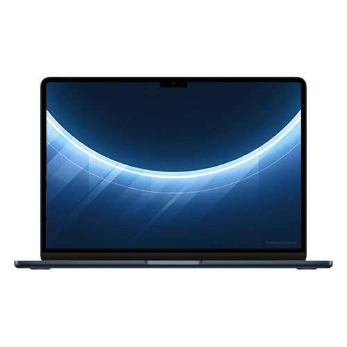 MacBook Air 13"" (2024), M3, RAM 8 Go, SSD 256 Go, minuit, QWERTY reconditionné