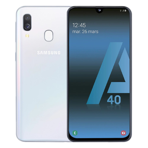 Galaxy A40 64 Go bleu clair reconditionné Reconditionné - Samsung reconditionné disponible sur Recommerce