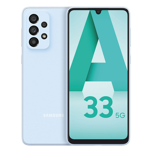 Acheter Galaxy A33 5G (dual sim) 128 Go bleu reconditionné Reconditionné - 146,90 € Galaxy A33 5G (dual sim) 128 Go bleu reconditionné Reconditionné - Samsung reconditionné disponible sur Recommerce