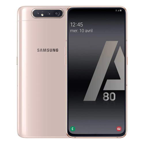 Galaxy A80 (dual sim) 128 Go or rose reconditionné Reconditionné - Samsung reconditionné disponible sur Recommerce