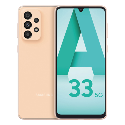 Galaxy A33 5G (dual sim) 128 Go orange reconditionné Reconditionné - Samsung reconditionné disponible sur Recommerce