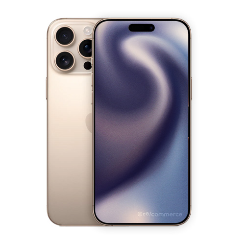 iPhone 16 Pro Max 256 Go titane sable reconditionné