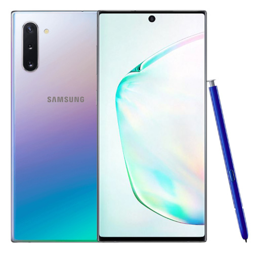 Galaxy Note 10 (mono sim) 256 Go argent stellaire reconditionné Reconditionné - Samsung reconditionné disponible sur Recommerce