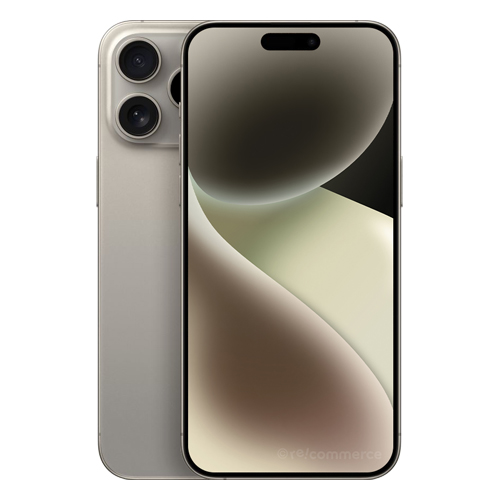 iPhone 15 Pro Max 256 Go titane naturel reconditionné Reconditionné - Apple reconditionné disponible sur Recommerce