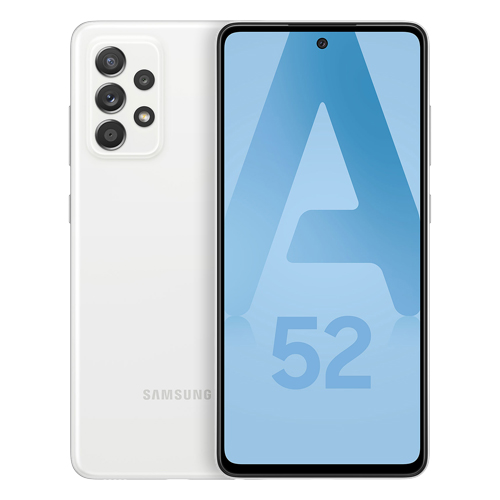 Acheter Galaxy A52 (mono sim) 256 Go blanc reconditionné Reconditionné - 186,90 € Galaxy A52 (mono sim) 256 Go blanc reconditionné Reconditionné - Samsung reconditionné disponible sur Recommerce
