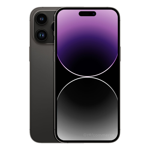 iPhone 14 Pro Max 256 Go noir sidéral reconditionné Reconditionné - Apple reconditionné disponible sur Recommerce