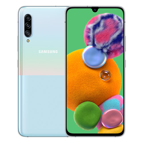 Galaxy A90 5G (dual sim) 128 Go bleu clair reconditionné Reconditionné - Samsung reconditionné disponible sur Recommerce