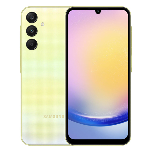 Galaxy A25 (mono sim) 128 Go jaune reconditionné Reconditionné - Samsung reconditionné disponible sur Recommerce