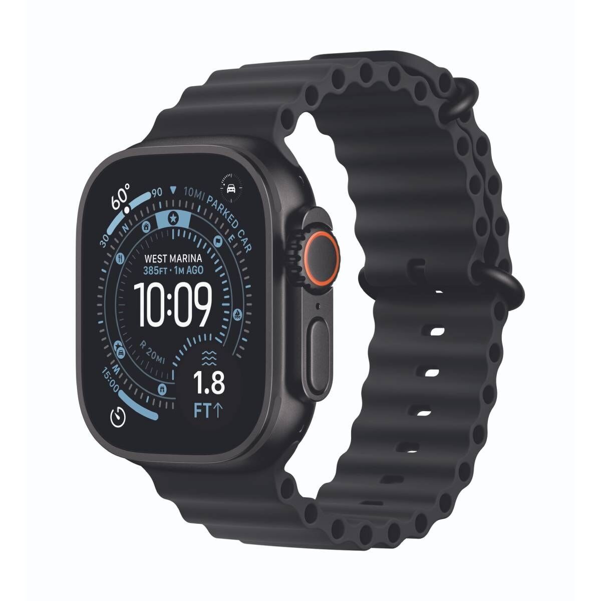 Apple Watch Ultra 3 (2025) GPS + Cellular noir bracelet Ocean noir