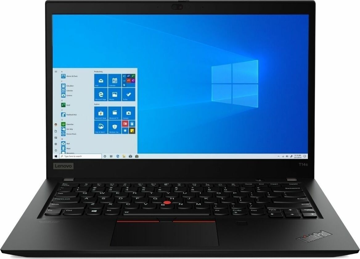 Lenovo ThinkPad T14s G1 i7-10610U 14" 16 GB 512 GB SSD Rétroéclairage du clavier FP 4G noir Win 11 Pro FR