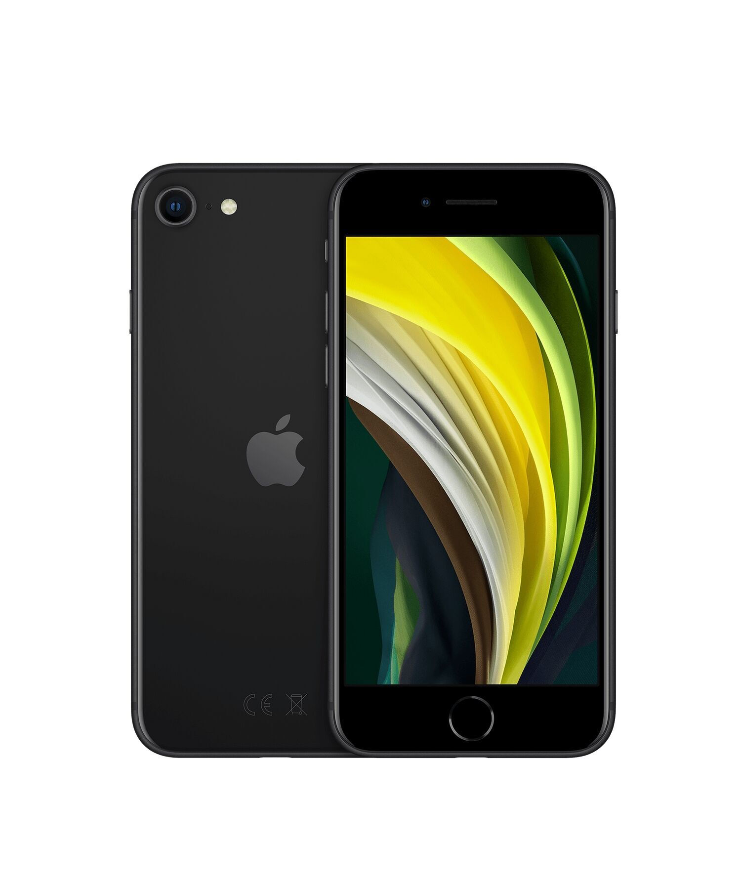 iPhone SE (2020) 64 GB Dual-SIM (eSIM, Nano-SIM) noir