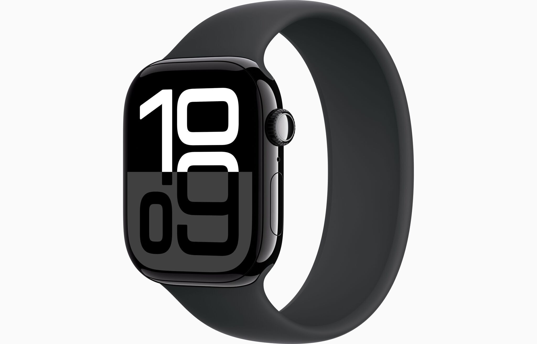 Apple Watch Series 10 Aluminium 46 mm (2024) GPS Noir De Jais Solo Loop 10 Noir