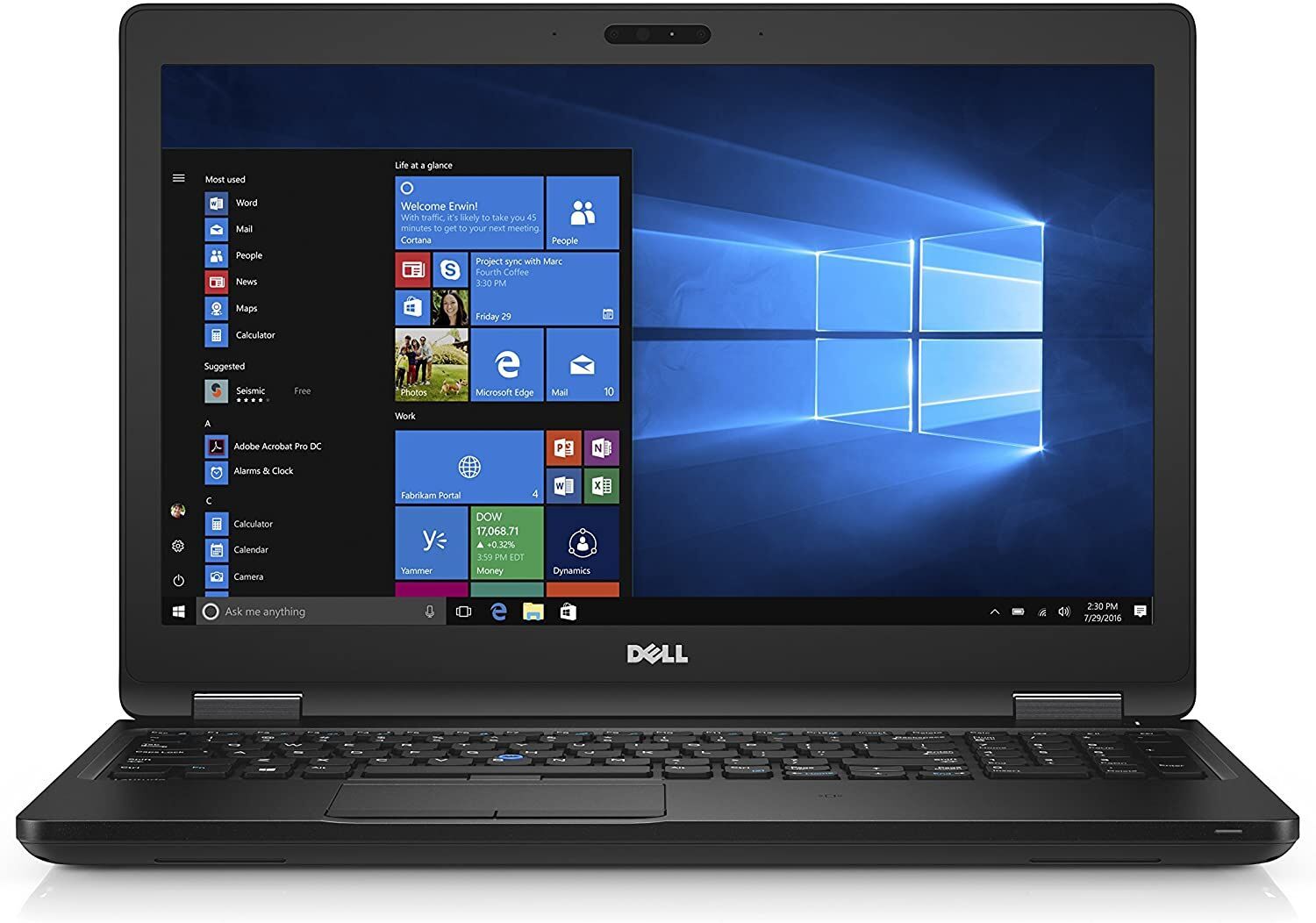 Dell Latitude 5580 i7-7820HQ 15.6" 16 GB 512 GB SSD FHD Win 11 Pro FR