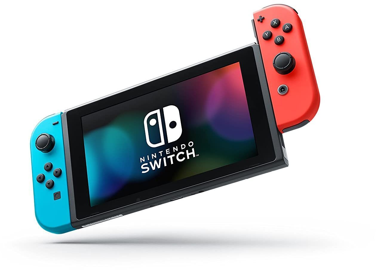 Nintendo Switch 2019 Édition Normale Noir/Rouge/Bleu