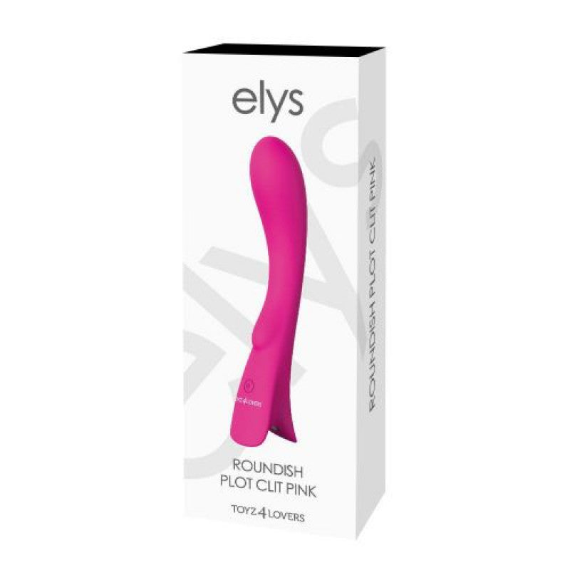 Sextoy - Elys, vibromasseur vibrant en silicone rose