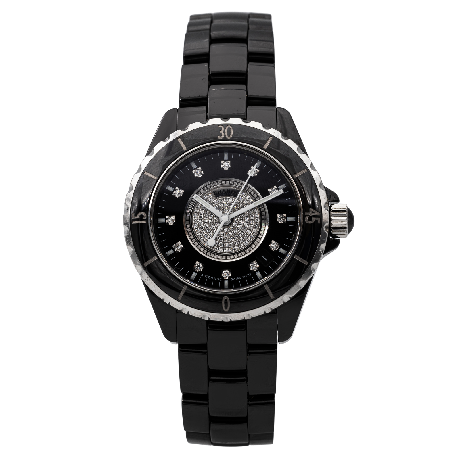Chanel Montre J12 Céramique Diamant