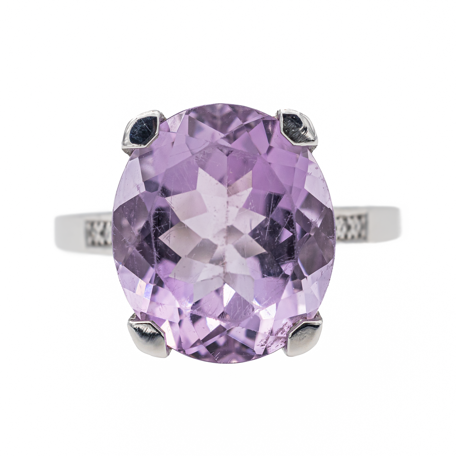 Mauboussin Bague Mon bébé d'amour Or blanc Améthyste, Diamant