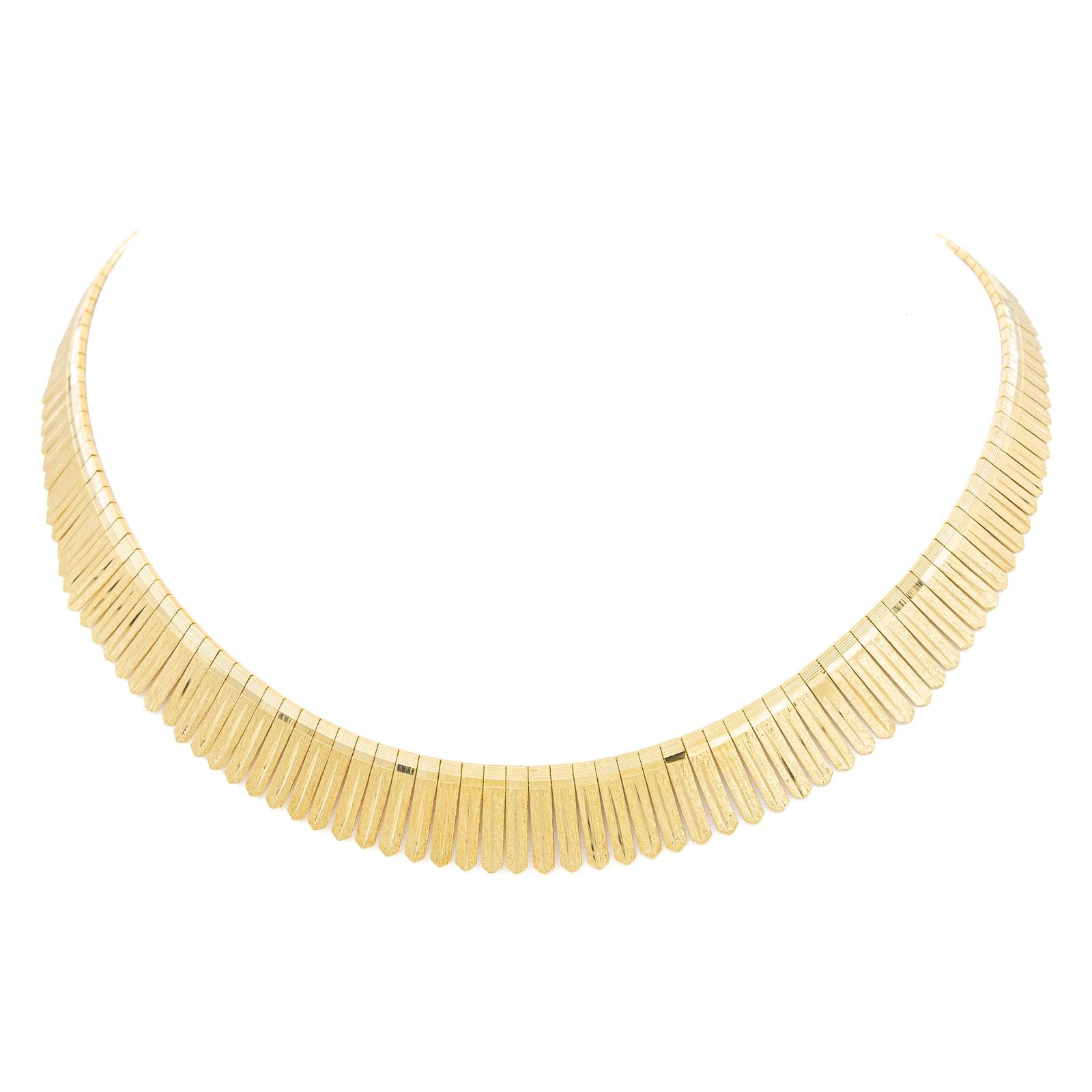 Collier Vintage Or jaune