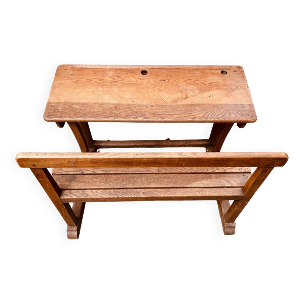 Table d’écolier 2 places - Bon état sur Selency