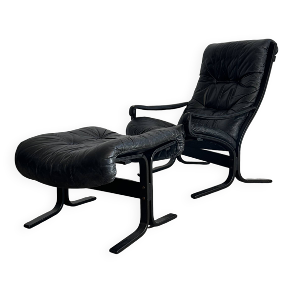 Fauteuil Siesta de Ingmar Relling pour Westnofa, 1980 - Bon état sur Selency
