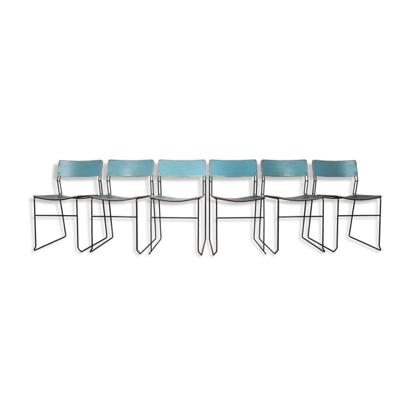 6 chaises de salon Sultana de Arrben, Italie, 1970 Bon état -  reconditionné disponible sur Selency