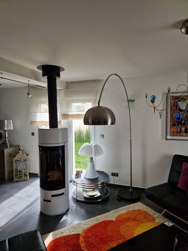 Luminaire arc vintage - Bon état sur Selency