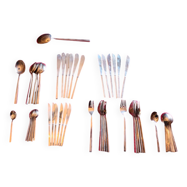 Ménagère en laiton - Bon état sur Selency