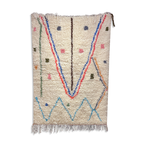 Tapis azilal - 133cm x 94cm - Bon état sur Selency