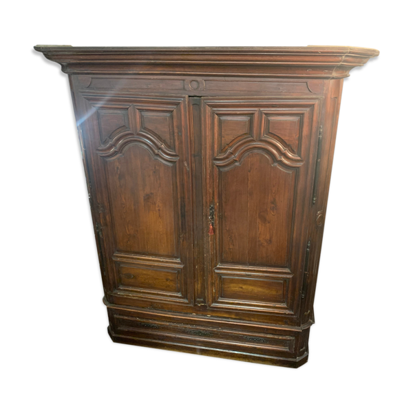 Armoire Louis XIV en noyer - Bon état sur Selency