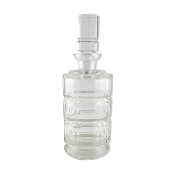 Flacon en cristal art déco vers 1930 - Bon état sur Selency