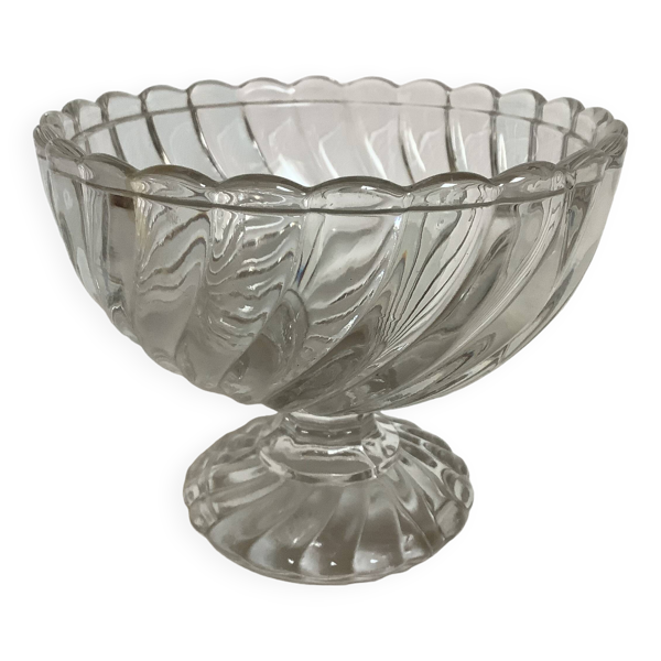 Vide poche baguier style baccarat bambou - Bon état sur Selency