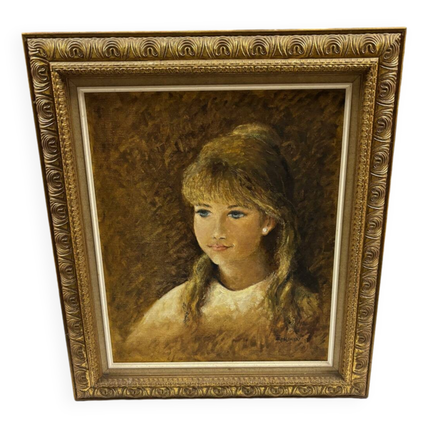 Tableau peinture à l’huile - Bon état sur Selency